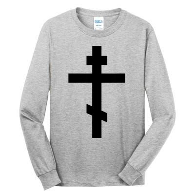 Orthodox Cross Byzantine Russian Orthodox Cross Tall Long Sleeve T-Shirt