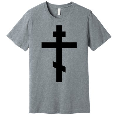 Orthodox Cross Byzantine Russian Orthodox Cross Premium T-Shirt