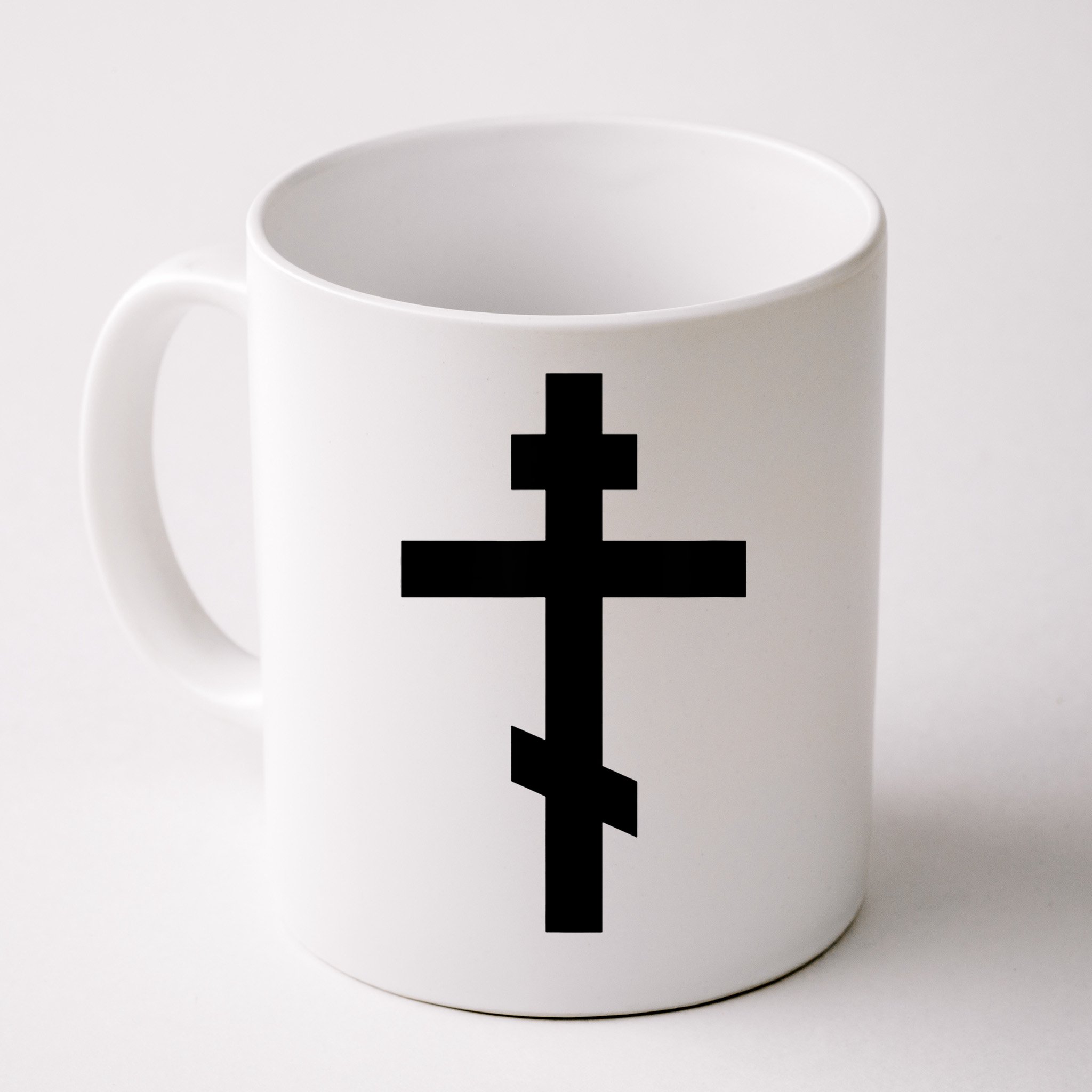 Orthodox Cross Byzantine Russian Orthodox Cross Mug