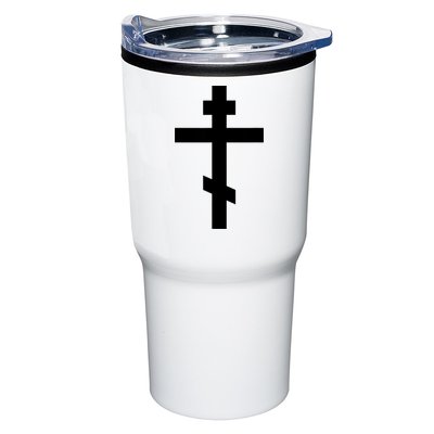 Orthodox Cross Byzantine Russian Orthodox Cross Tumbler