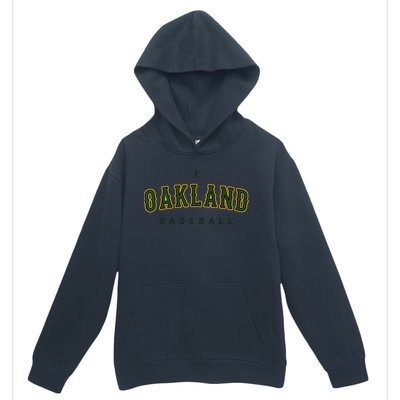 Oakland City Baseball Retro Vintage Baseball Lover Oakland Urban Pullover Hoodie