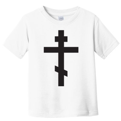 Orthodox Cross Byzantine Russian Orthodox Cross Toddler T-Shirt