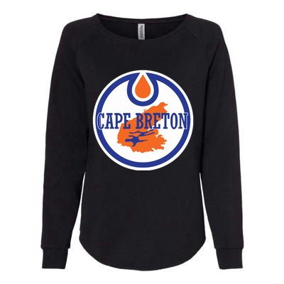 Oilers Cape Breton Womens California Wash Sweatshirt