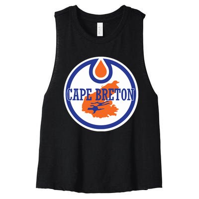 Oilers Cape Breton Women's Racerback Cropped Tank