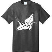 Origami Crane Blackwork Minimal T-Shirt