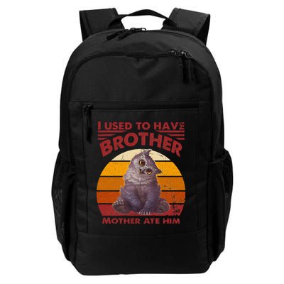 Owlbear Cub BaldurS Gate 3 I Used To Have Brother Vintage Backpack