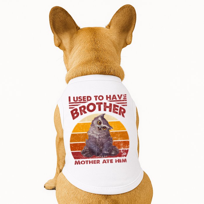 Owlbear Cub BaldurS Gate 3 I Used To Have Brother Vintage Doggie Tank