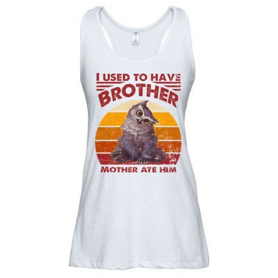 Owlbear Cub BaldurS Gate 3 I Used To Have Brother Vintage Ladies Essential Flowy Tank