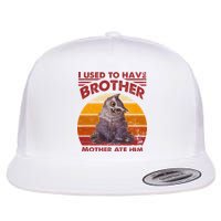 Owlbear Cub BaldurS Gate 3 I Used To Have Brother Vintage Flat Bill Trucker Hat