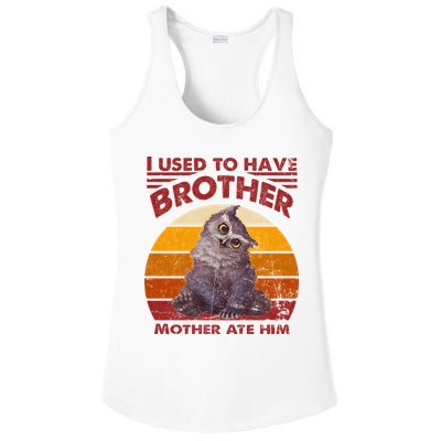 Owlbear Cub BaldurS Gate 3 I Used To Have Brother Vintage Ladies PosiCharge Competitor Racerback Tank