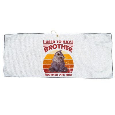Owlbear Cub BaldurS Gate 3 I Used To Have Brother Vintage Large Microfiber Waffle Golf Towel