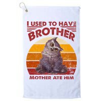 Owlbear Cub BaldurS Gate 3 I Used To Have Brother Vintage Golf Towel