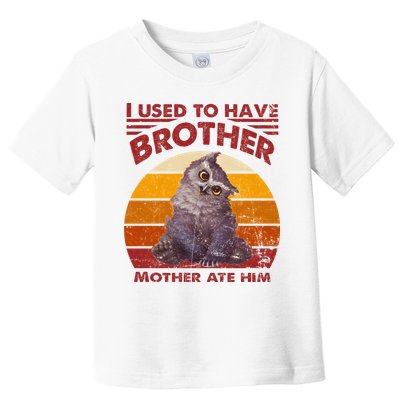 Owlbear Cub BaldurS Gate 3 I Used To Have Brother Vintage Toddler T-Shirt