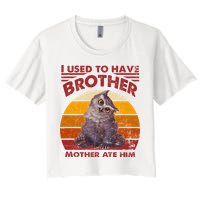 Owlbear Cub BaldurS Gate 3 I Used To Have Brother Vintage Crop Top