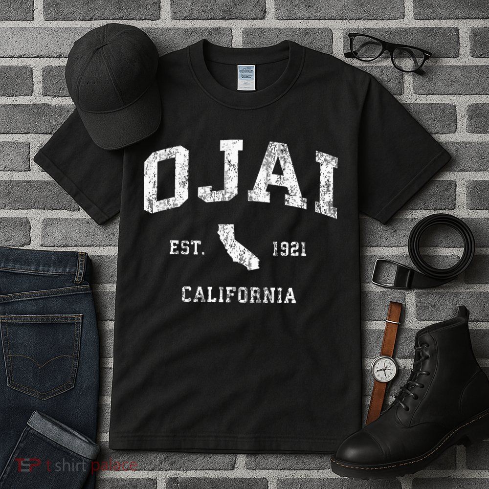 Ojai California Ca Vintage Tall T-Shirt