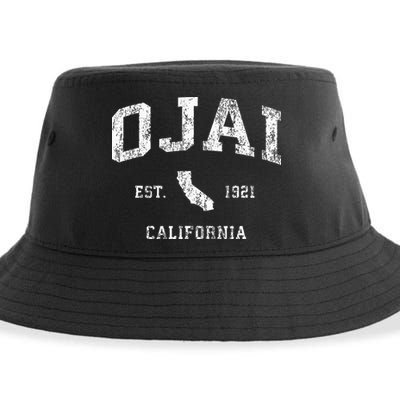 Ojai California Ca Vintage Sustainable Bucket Hat