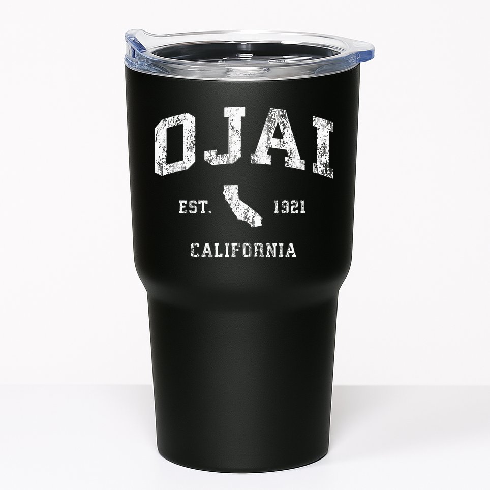 Ojai California Ca Vintage Tumbler