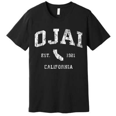 Ojai California Ca Vintage Premium T-Shirt