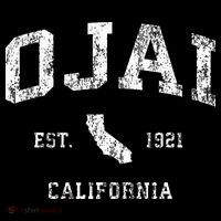 Ojai California Ca Vintage Womens T-Shirt