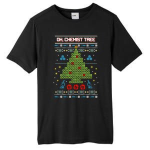 Oh Chemistree Chemist Tree Ugly Chemistry Christmas Gift Tall Fusion ChromaSoft Performance T-Shirt