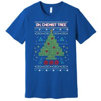 Oh Chemistree Chemist Tree Ugly Chemistry Christmas Gift Premium T-Shirt