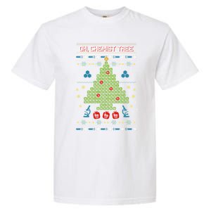 Oh Chemistree Chemist Tree Ugly Chemistry Christmas Gift Garment-Dyed Heavyweight T-Shirt