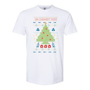 Oh Chemistree Chemist Tree Ugly Chemistry Christmas Gift Softstyle CVC T-Shirt