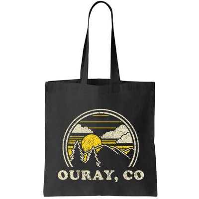 Ouray Colorado Co Vintage Hiking Mountains Bag