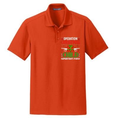 Operation Christmas Child SamaritanS Purse Chirstmas Theme Dry Zone Grid Polo