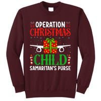 Operation Christmas Child SamaritanS Purse Chirstmas Theme Tall Sweatshirt