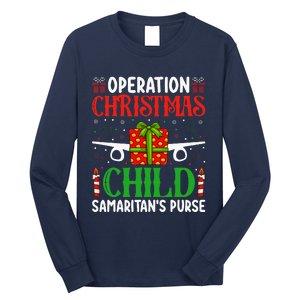 Operation Christmas Child SamaritanS Purse Chirstmas Theme Long Sleeve Shirt