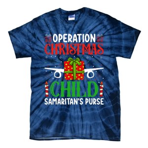 Operation Christmas Child SamaritanS Purse Chirstmas Theme Tie-Dye T-Shirt