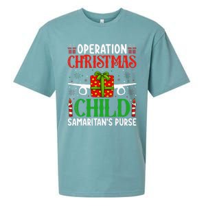 Operation Christmas Child SamaritanS Purse Chirstmas Theme Sueded Cloud Jersey T-Shirt