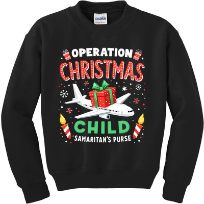 Operation Christmas Child Funny Family Matching Xmas Kids Sweatshirt