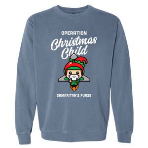 Operation Christmas Child SamaritanS Purse Christmas Xmas Garment-Dyed Sweatshirt