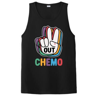 Out Chemo Cute Last Day Of Chemo Cancer Warrior Gift PosiCharge Competitor Tank