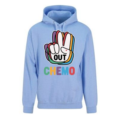 Out Chemo Cute Last Day Of Chemo Cancer Warrior Gift Unisex Surf Hoodie