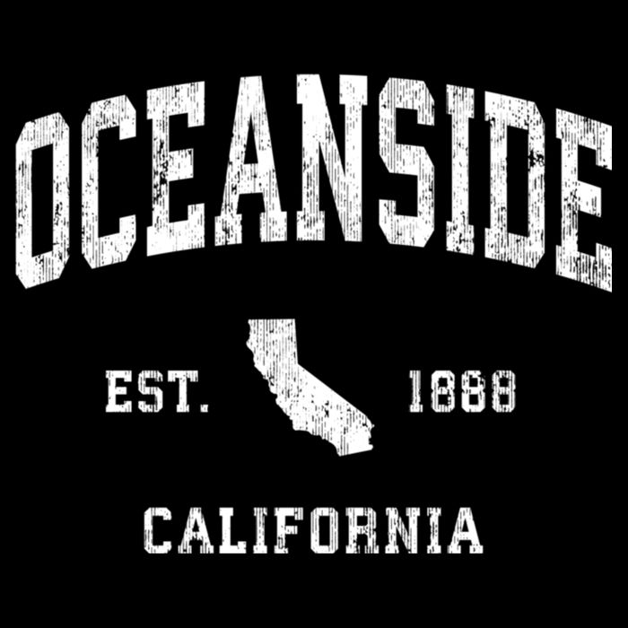 Oceanside California Ca Vintage Athletic Tall T-Shirt
