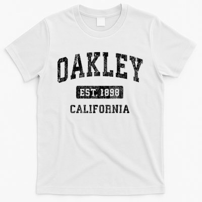 Oakley California Ca Vintage Established Sports Design T-Shirt