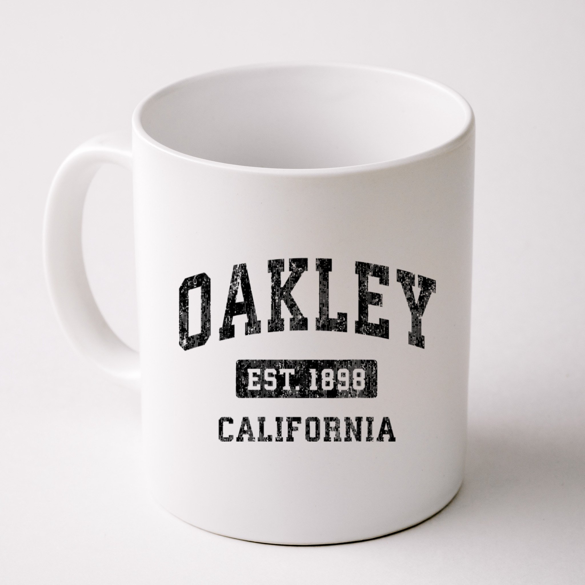 Oakley California Ca Vintage Established Sports Design Mug