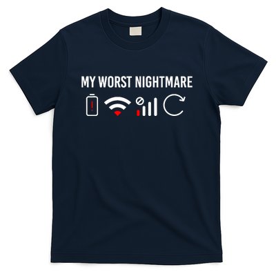 Online Clothes Computer Video Game Geek My Worst Nightmare T-Shirt