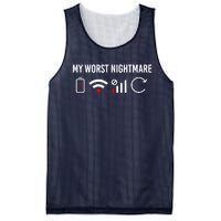 Online Clothes Computer Video Game Geek My Worst Nightmare Mesh Reversible Basketball Jersey Tank