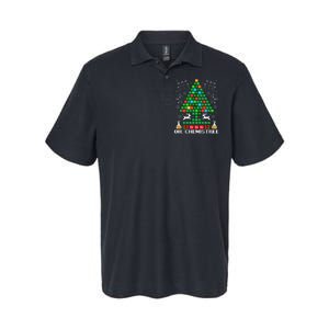 Oh Chemistree Christmas Chemistry Science Periodic Table Softstyle Adult Sport Polo