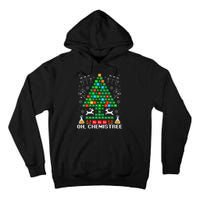 Oh Chemistree Christmas Chemistry Science Periodic Table Tall Hoodie