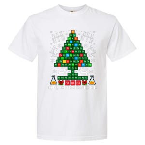 Oh Chemistree Christmas Chemistry Science Periodic Table Garment-Dyed Heavyweight T-Shirt