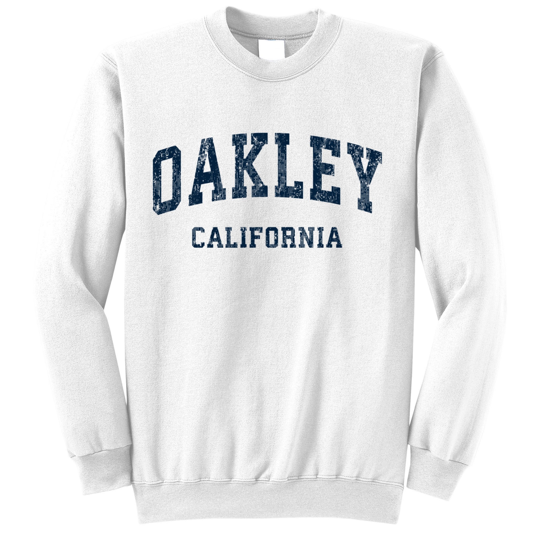 Oakley California Ca Vintage Varsity Sports Sweatshirt