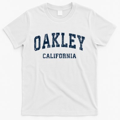 Oakley California Ca Vintage Varsity Sports T-Shirt