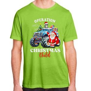 Operation Christmas Child Funny Santa Family Matching Xmas Adult ChromaSoft Performance T-Shirt