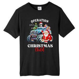 Operation Christmas Child Funny Santa Family Matching Xmas Tall Fusion ChromaSoft Performance T-Shirt