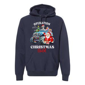 Operation Christmas Child Funny Santa Family Matching Xmas Premium Hoodie